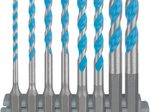 BOSCH Mehrzweckbohrer-Set EXPERT HEX-9 Multi Construction 3-8 mm 8-teilig