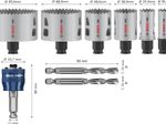 BOSCH Lochsägen-Set PRO Multi Material PC Plus 9-teilig