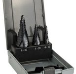 BOSCH Stufenbohrer-Set HSS-AlTiN 3-teilig