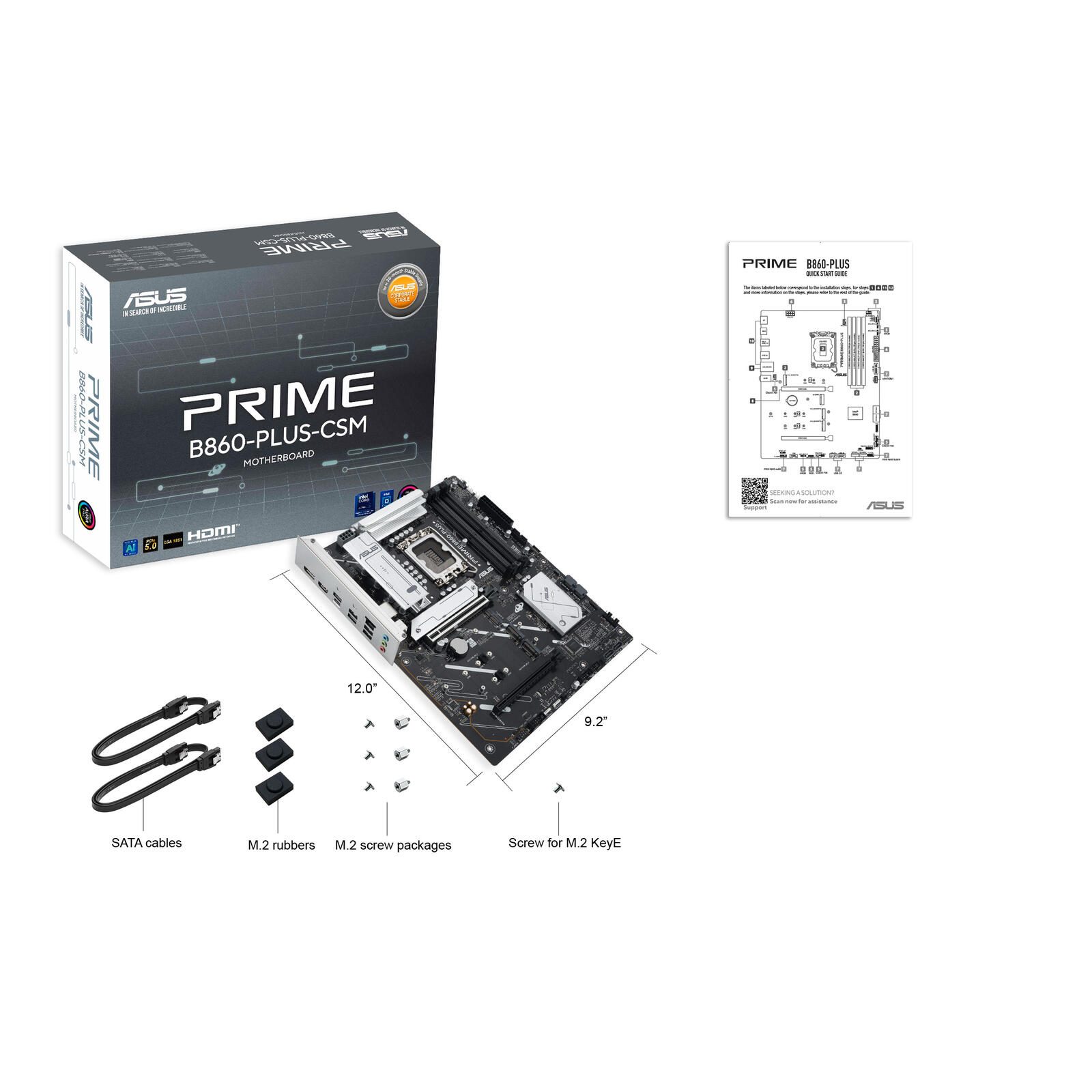 ASUS Prime B860-PLUS-CSM Mainboard