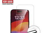 4smarts Second Glass mit Montagerahmen für Apple iPhone 15