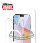 4smarts 360° Premium Protection Set für Apple iPhone 16 MagSafe-kompatibel
