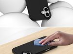 4smarts Silikon Case Cupertino für Apple iPhone 16 schwarz MagSafe-kompatibel