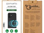 4smarts Silikon Case Cupertino für Apple iPhone 16 schwarz MagSafe-kompatibel