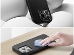 4Smarts Silikon Case für Apple iPhone 15 schwarz MagSafe-kompatibel