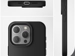 4Smarts Silikon Case für Apple iPhone 15 schwarz MagSafe-kompatibel