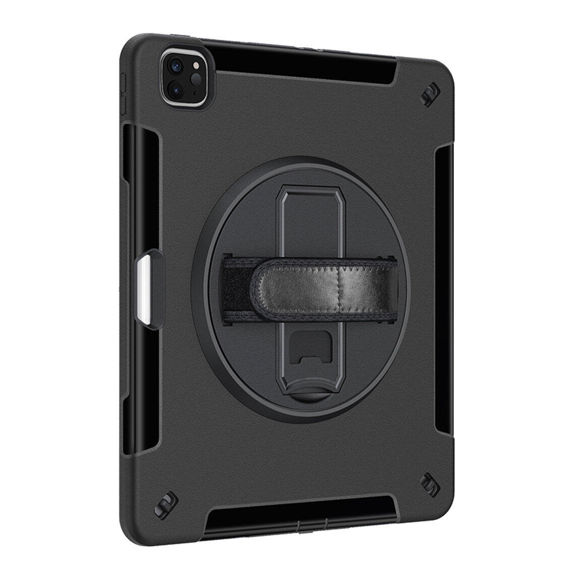 Rugged Case Grip für Apple iPad Air 13" (M2) / Apple iPad Pro 12.9 (3.Gen./4.Gen./5.Gen./6.Gen.) schwarz