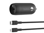 Belkin BoostCharge 30 W USB-C Kfz-Ladegerät, schwarz