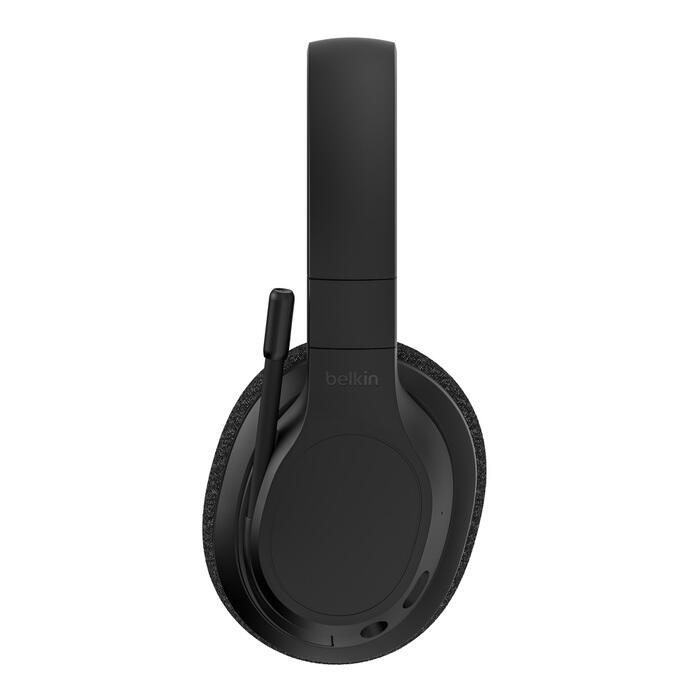 Belkin SoundForm Adapt kabelloser Over-Ear Kopfhörer, schwarz