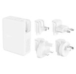 Belkin BoostCharge Pro 140 W 4-Port-GaN-Ladegerät, weiß