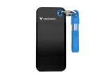 Verbatim Pocket SSD - 1 TB, Schwarz, Blau