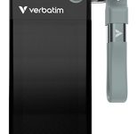 Verbatim Pocket SSD - 1 TB, Schwarz, Grau