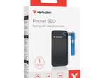 Verbatim Pocket SSD - 1 TB, Schwarz, Blau