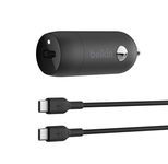 Belkin BoostCharge 30 W USB-C Kfz-Ladegerät, schwarz