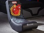 X Rocker Marvel™ Iron Man Floor Rocker Gaming-Bodensessel für Kinder & Jugendliche - schwarz