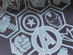 X Rocker Marvel™ Iron Man Floor Rocker Gaming-Bodensessel für Kinder & Jugendliche - schwarz