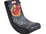 X Rocker Marvel™ Iron Man Floor Rocker Gaming-Bodensessel für Kinder & Jugendliche - schwarz