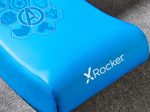X Rocker Marvel™ Captain America Floor Rocker Gaming-Bodensessel für Kinder & Jugendliche - blau