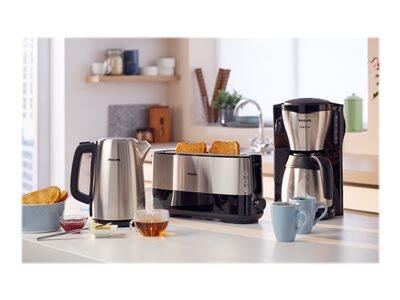 Philips Café Gaia HD7548 - Kaffeemaschine - Metall/Schwarz