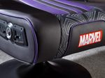 X Rocker Marvel™ Elite 2.1 Gaming-Sessel  im Black Panther Design - schwarz/lila