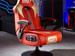 X Rocker Marvel™ Elite 2.1 Gaming-Sessel im Iron Man Design - rot/gold