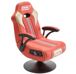 X Rocker Marvel™ Elite 2.1 Gaming-Sessel im Iron Man Design - rot/gold