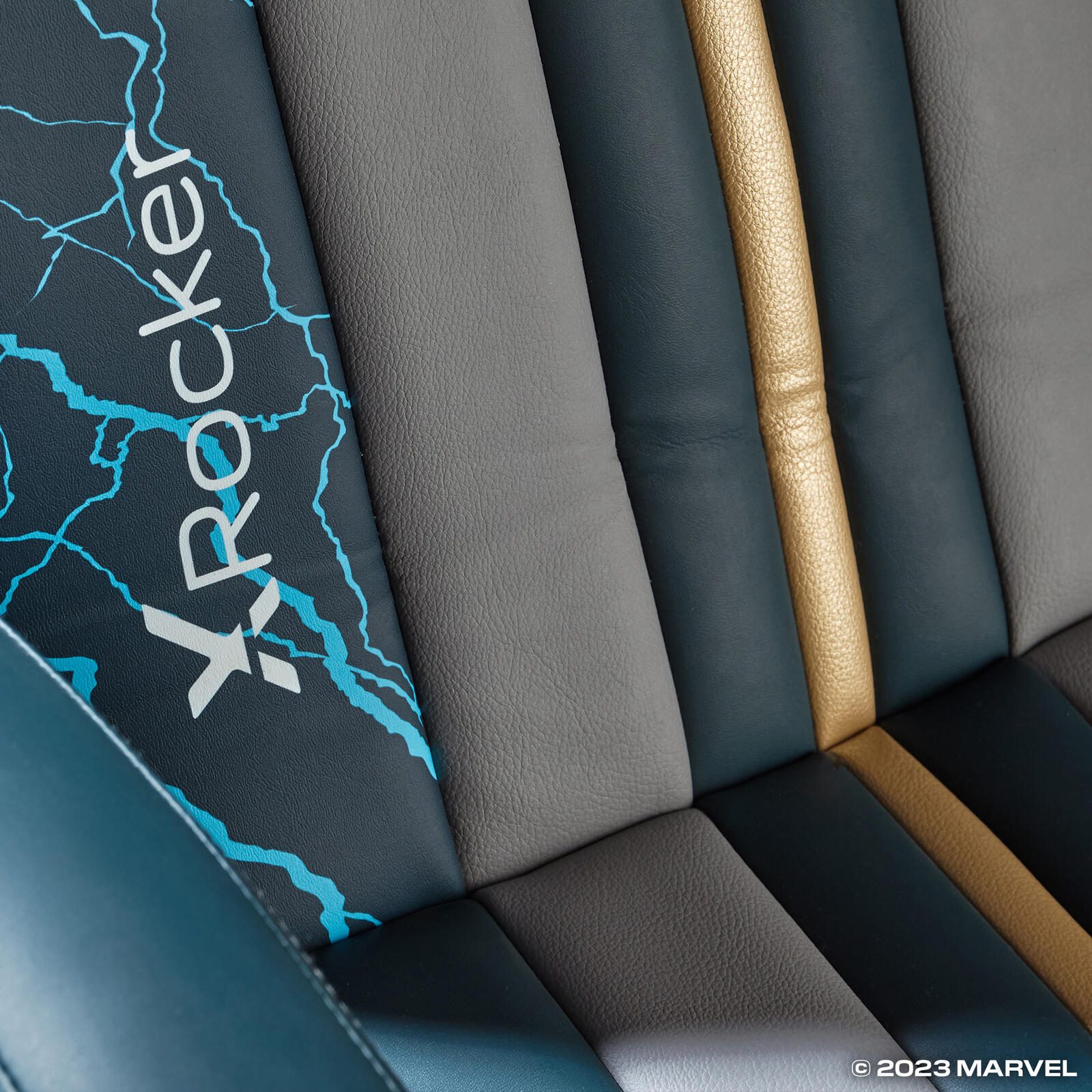 X Rocker Marvel™ Elite 2.1 Gaming-Sessel im Thor Design - blau