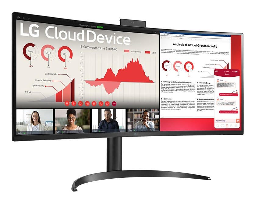LG 34CR651W-BP All-in-One Thin Client 86,4 cm (34")