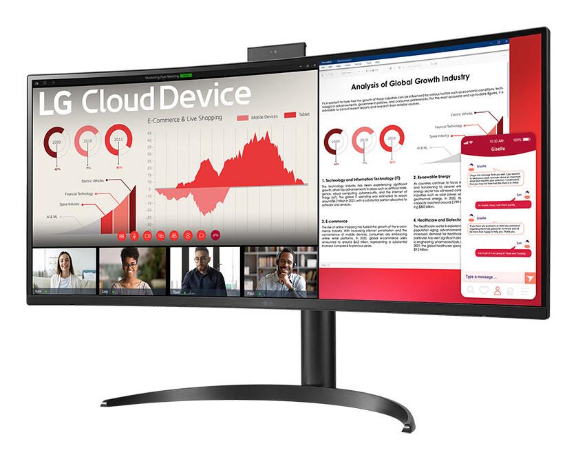 LG 34CR651W-BP All-in-One Thin Client 86,4 cm (34")