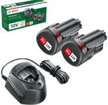 BOSCH Home & Garden Starter-Set 12V 2x1,5Ah