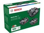 BOSCH Home & Garden Starter-Set 18V 2x2,5Ah