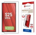 DISPLEX Premium Panzerglas (Full Cover, 10H) für Samsung Galaxy S25 Ultra