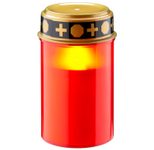 goobay Grablicht LED mit Timer rot, 1 St.