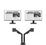 2x BenQ GW2791 Monitor 68,5 cm (27 Zoll) + BenQ Ergo Arm BDH01