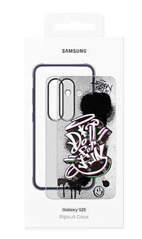 Samsung Flipsuit Rugged Case für Galaxy S25, Black