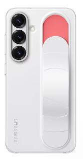 Samsung Standing Grip Case für Galaxy S25 (Weiß)