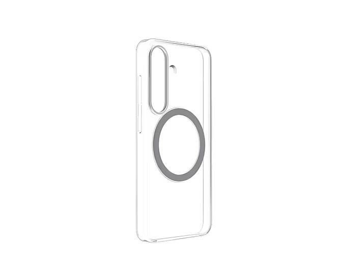 YUCHUAN Clear Magnet Case für Galaxy S25, Transparent