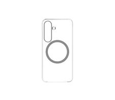 YUCHUAN Clear Magnet Case für Galaxy S25, Transparent