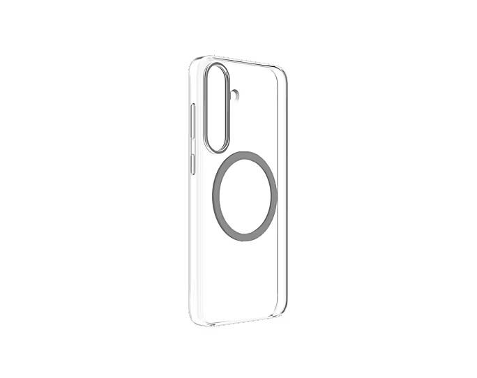 YUCHUAN Clear Magnet Case für das Galaxy S25+, Transparent