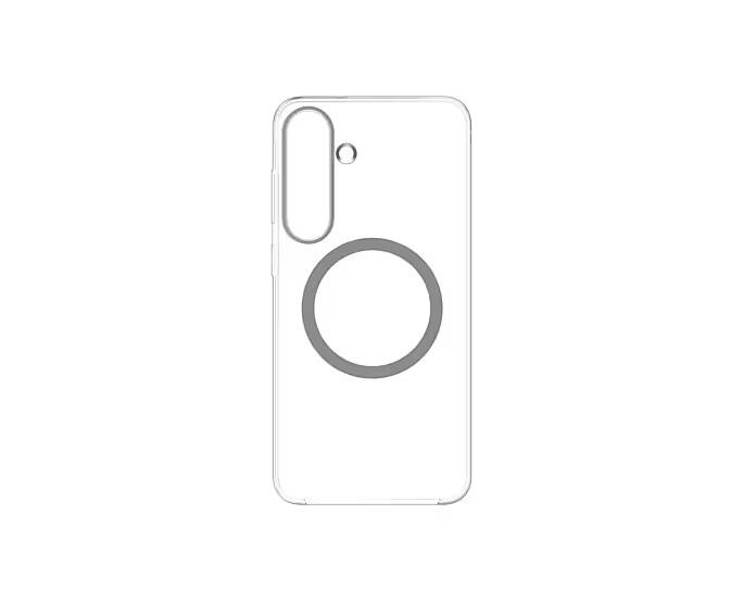 YUCHUAN Clear Magnet Case für das Galaxy S25+, Transparent