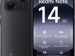 Xiaomi Redmi Note 14 5G 256 GB/8 GB, schwarz