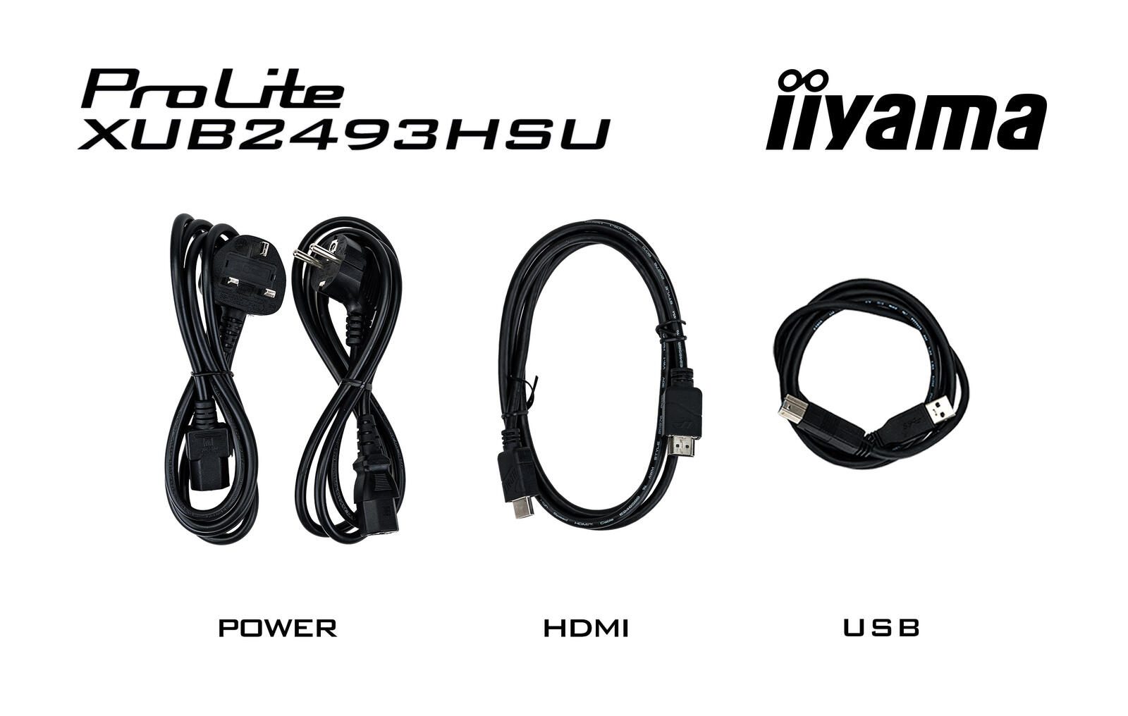 iiyama ProLite XUB2493HSU-B7 Monitor 60,5 cm (23,8 Zoll)