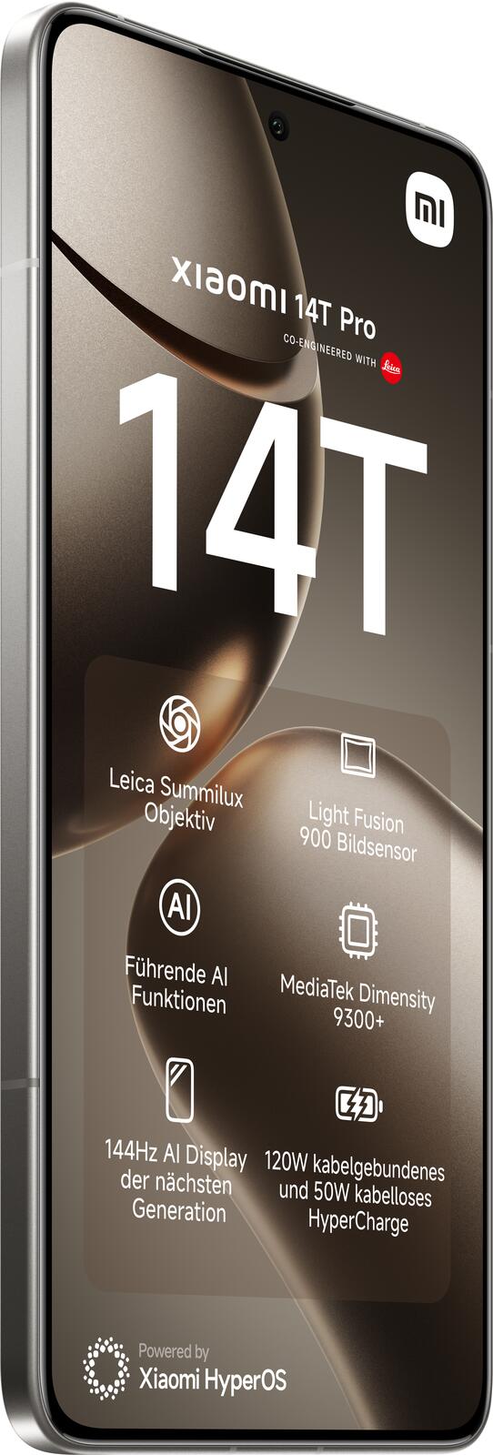 Xiaomi 14T Pro 12GB RAM 512GB Titan Gray