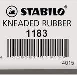 STABILO Radiergummi 1183 für Pastellkreide, weiß