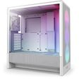 NZXT H5 Flow RGB Mid-Tower-Gehäuse, Weiß