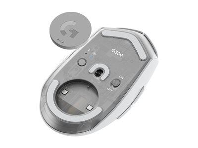 Logitech G G309 kabellose Gaming Maus, weiß