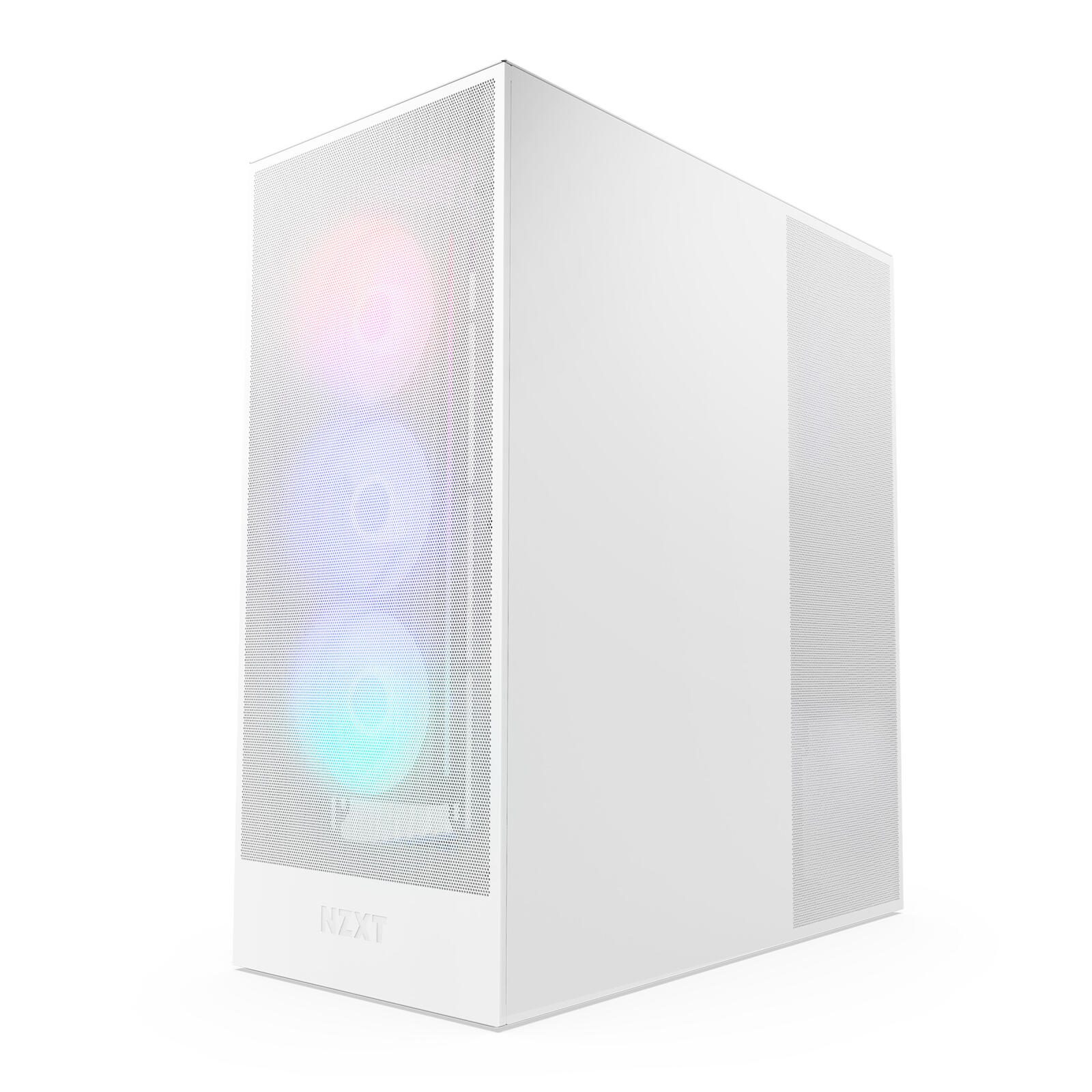 NZXT H7 Flow RGB Mid-Tower-Gehäuse, Weiß