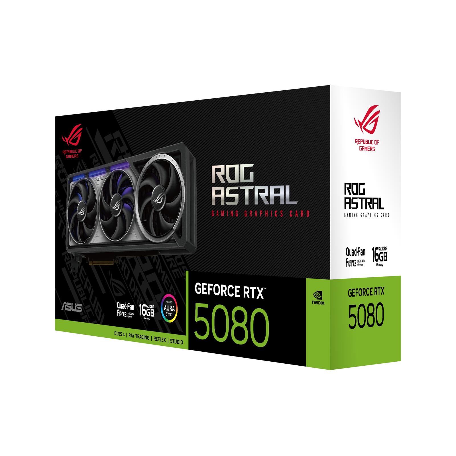 ASUS ROG Astral GeForce RTX 5080 16GB GDDR7 Gaming Grafikkarte