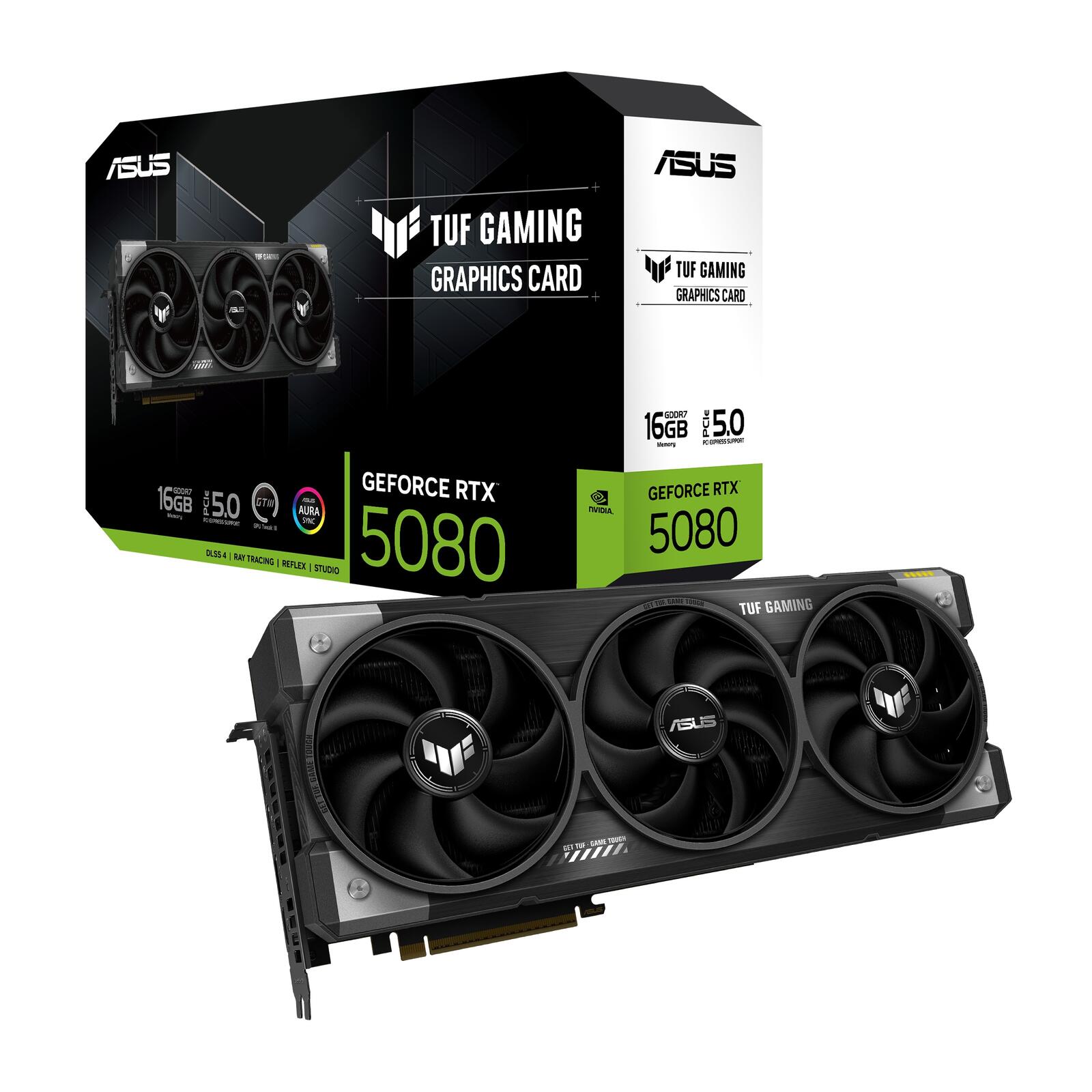 ASUS TUF Gaming GeForce RTX 5080 16GB GDDR7 Gaming Grafikkarte