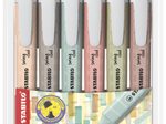 STABILO swing cool NatureCOLORS Textmarker farbsortiert 1.0 - 4.0 mm Schreibfarbe: Mehrfarbig